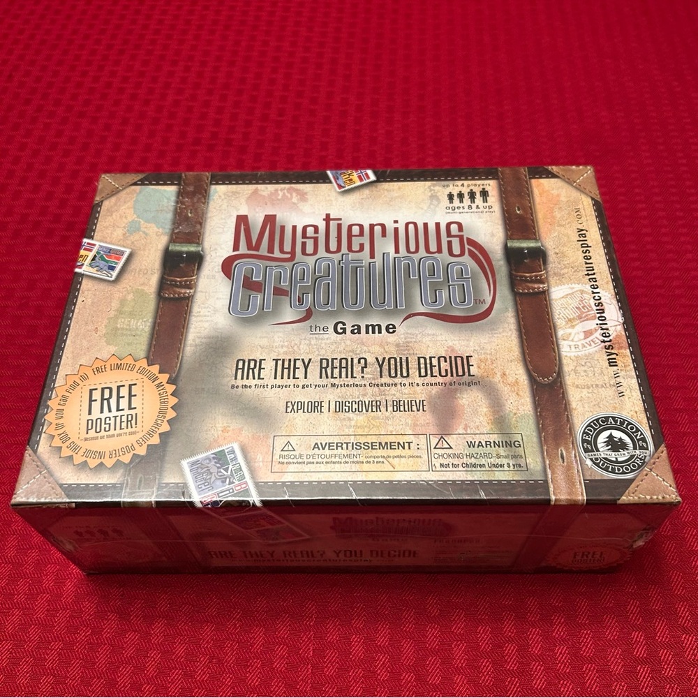 Mysterious Creatures the Game - Are They Real? You Decide - New in Box Sealed